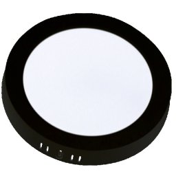 XLED 24W 6500K Nadgradni okrugli LED panel plasticni ,2640Lm,φ290*31mm, Ra80, IP20 crn
