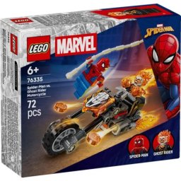 Lego super heroes marvel spiderman vs ghost rider mech ( LE76335 )