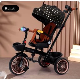 Proizvod sa nedostatkom - OUTLET - Bicikl t18 trike black (BCK0310)