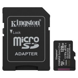 Kingston microSD Canvas Select plus 128GB +SD adapter class10, SDCS3/128GB ( 6735 )