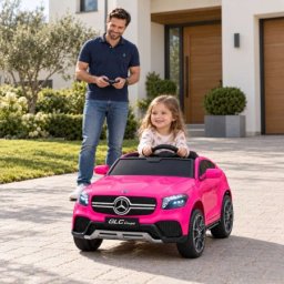 Dečiji Džip Mercedes - Benz AMG GLC coupé Roze ( SM-26403R )
