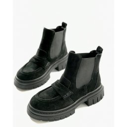 Ženske crne čizme Noctella