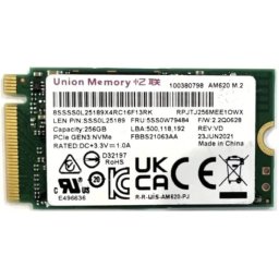 SSD Union Memory M.2 512GB NVme 2242 RPJYJ512MML1QWQ Bulk