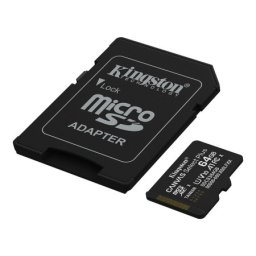 Kingston Canvas SelectPlus gen 3 SD mem.kart. 64GB