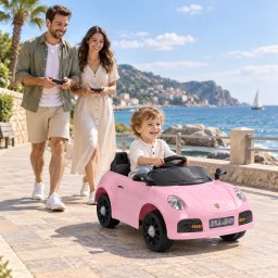 Auto na akumulator 915 roze