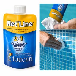 Gel za čišćenje bazena od kamenca i prljavština Net Line TOUCAN