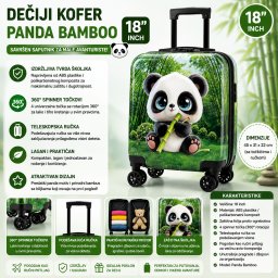 Deciji kofer Panda 11/72047
