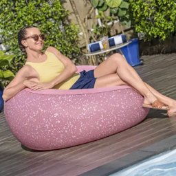 Fotelja Lazy Bag pink 112x112x66cm Bestway 14/75155