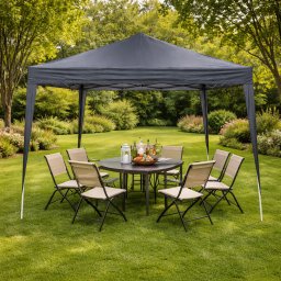 Progarden Gazebo Tenda 3x3 Siva