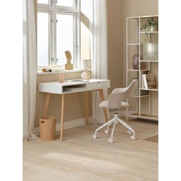 Radni sto HOLT 50x100 bela/natur