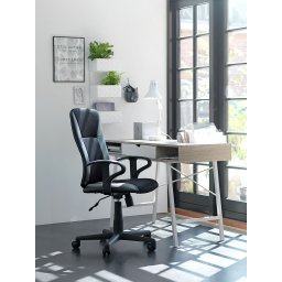 Radni sto ABBET 48x120 hrast/bela