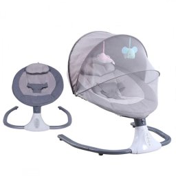 Njihalica za bebe siva S-Y608