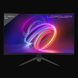 Lc power lc-m27fc fhd 180hz curved va panel 1920x1080 1xdp/2xhdmi/1xusb, audio out monitor 27" ( 24087 )