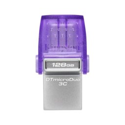 Kingston 740617328165 fleš pen 128gb, dt microduo3cg3 ( dtduo3cg3/128gb )