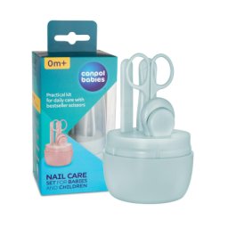 Baby set za negu noktiju plava Canpol