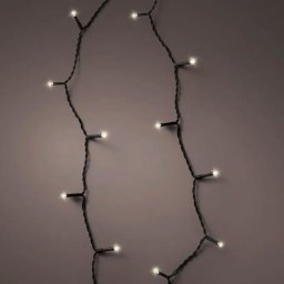 Led novogodišnje lampice baterija 8 funkcija topla bela L350cm