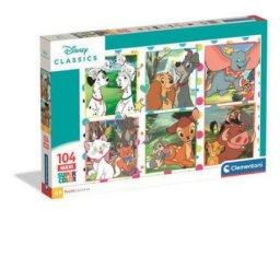 Clementoni maxi puzzle disney klasici 104 dela ( CL25016 )