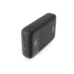 Hama "pd10-w20" power pack 10000 mah, antracit 2x usb-c, usb-a ( 201779 )