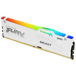 DIMM DDR5 64GB (2x32GB kit) 6000MT/s KF560C36BWEAK2-64 FURY Beast RGB White EXPO
