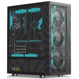 Stars Solutions B01 Crno, Metal Mesh, 4x 12cm ARGB Kuciste