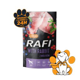 Rafi Dog Grain Free Rabbit 500g, Vlažna Hrana Sa Zečetinom