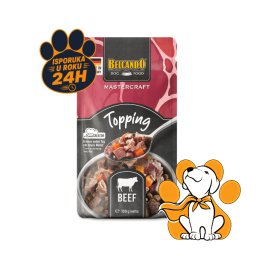 Belcando Mastercraft Topping Beef, 100g, Vlažna Hrana Za Pse Sa Govedinom