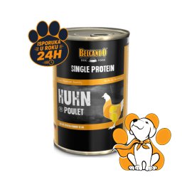 BELCANDO Single Protein Chicken 400g, Monoproteinska Hrana u Konzervi, Piletina