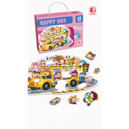 Puzzle srećan autobus – 59 delova