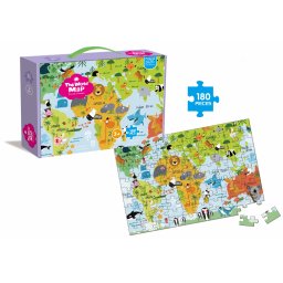 Puzzle mapa sveta – 180 delova
