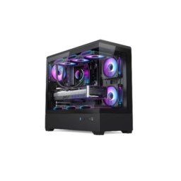 Stars Solutions S04 Crno, Tempered Glass 3x12cm Argb Kuciste
