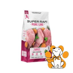 Super Rafi Pure Line Dog Turkey 9kg, Monoproteinske Granule Za Pse Bez Žitarica
