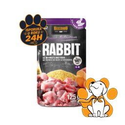 BELCANDO Finest Selection Rabbit 125g, Obrok Kesica za Pse sa Zečetinom