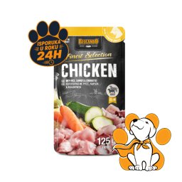 BELCANDO Finest Selection Chicken 125g, Obrok u Kesici sa Finom Piletinom