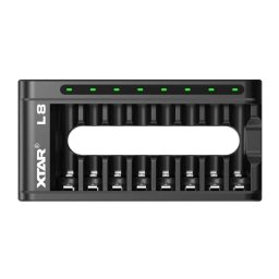 Xtar USB punjač AAA/AA Li-ion i Ni-MH akumulatora do 8 kom. XTAR-XTL8