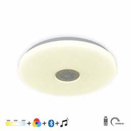 Bluetooth LED plafonjera 22/44W CCT+RGB dimabilna sa zvučnikom