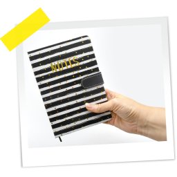 ROKOVNIK CRNO/BELI A5/128L SA MAGNETOM OP-M2603L CTN 1/114 NOVO+