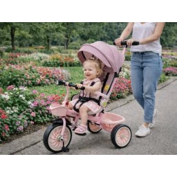 Playtime trcikl za decu sa rotirajućim sedištem koje se obara 4001 roze