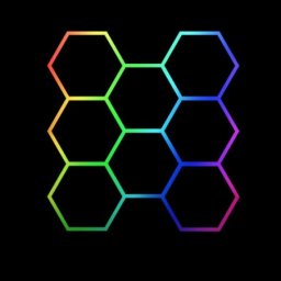 Led tube light 8 heads RGB 12V tube: 410mm 35pcs 242454