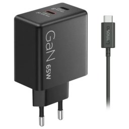 Lenovo Dual USB-C 65W GaN punjač crni ( G0A6065BEU )
