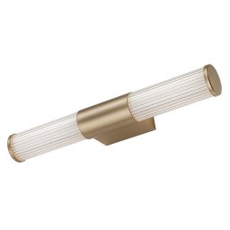 LED zidna lampa za kupatilo 8W NW 4000K prirodno bela zlatna Calyn 75104 Rabalux
