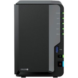 Synology DS225+, Tower, 2-bays 3.5'' SATA HDD/SSD, CPU Inte Celeron J4125 4-core (4-thread) 2.0 GHz ( DS225PLUS )
