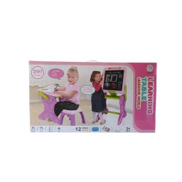 Tabla i sto za crtanje i pisanje 2u1 roze