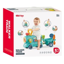 Bebi 3u1 aktiviti guralica voz sa vagonom - zelena ( 1046498 )