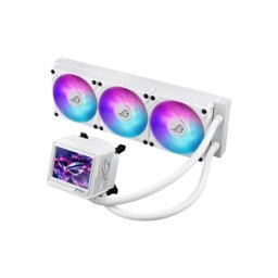 Asus ROG RYUJIN III 360 EXTREME WHT/3x120mm/ARGB/3.5" LCD/vodeno hladenje/bela Kuler za CPU ( 90RC0132-M0EAY0 )