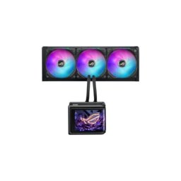 Asus ROG RYUO IV SLC 360/3x120mm/ARGB/6.67" AMOLED/vodeno hladenje/crna Kuler za CPU ( 90RC0151-B0EAY0 )