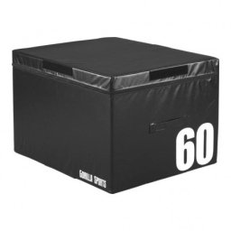 Gorilla Sports Mekana pliometrijska kutija sa čičak trakom 15 - 60 cm ( 101129-00019-0230 )