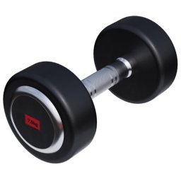 Gorilla Sports Fiksne gumirane bučice PRO 2,5 - 35 kg ( 100780-00008-0013 )