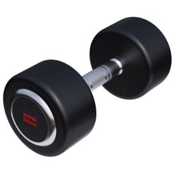 Gorilla Sports Fiksne gumirane bučice PRO 2,5 - 35 kg ( 100780-00008-0018 )