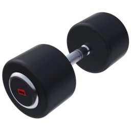 Gorilla Sports Fiksne gumirane bučice PRO 2,5 - 35 kg ( 100780-00008-0032 )