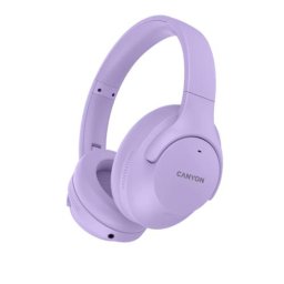 Canyon OnRiff 10 - Bluetooth Bežične Preklopive Slušalice sa ANC i Mikrofonom - Ljubičaste - CNS-CBTHS10PU